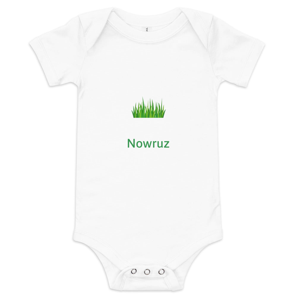 Nowruz Green - Baby short sleeve one piece