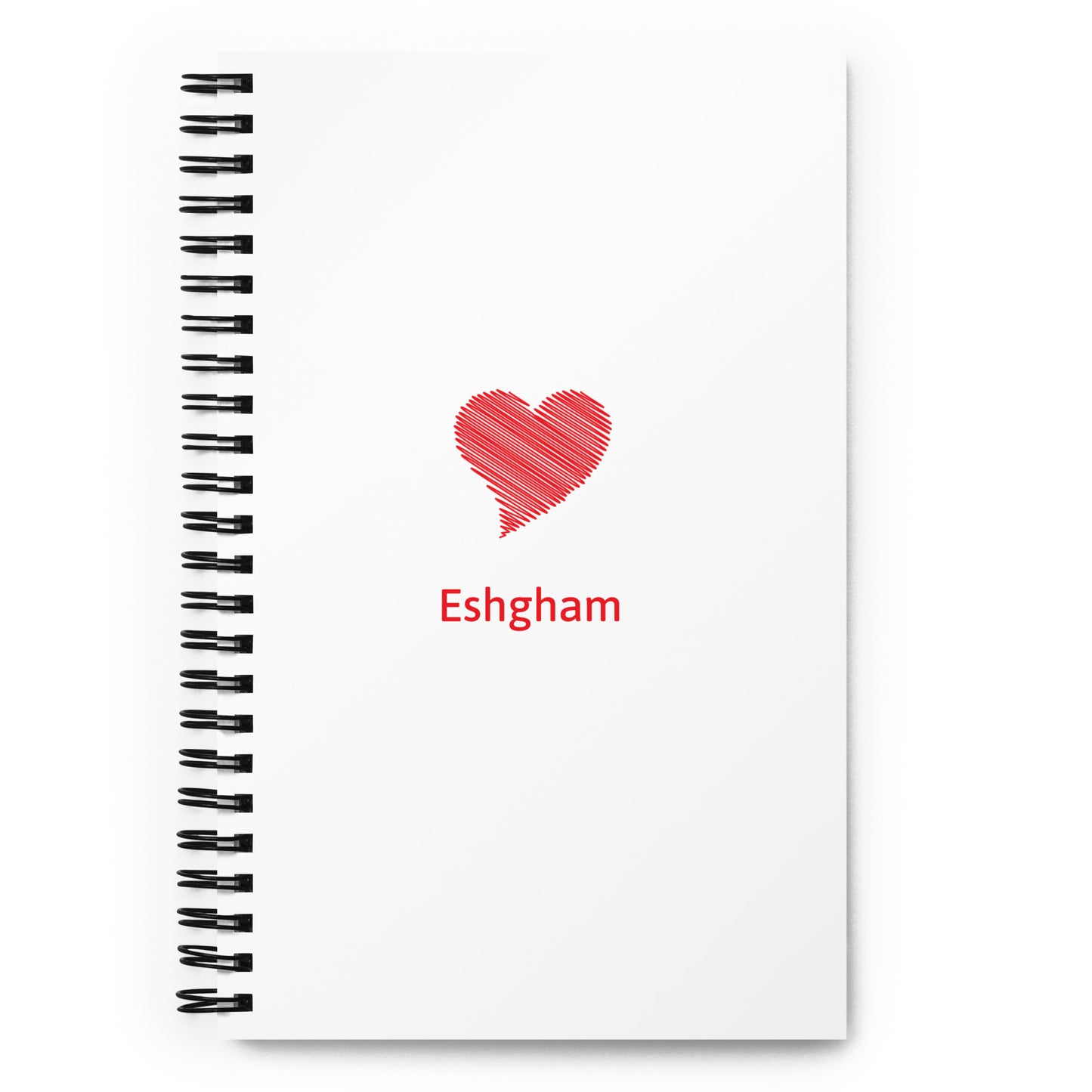 Eshgham - Spiral notebook