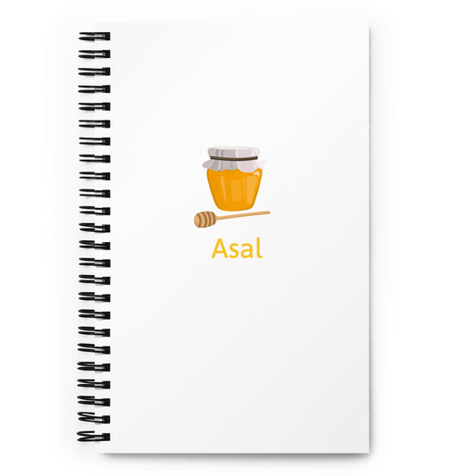 Asal - Spiral notebook