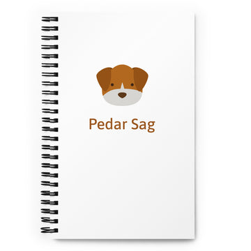 Pedar Sag - Spiral notebook