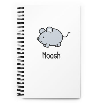 Moosh - Spiral notebook