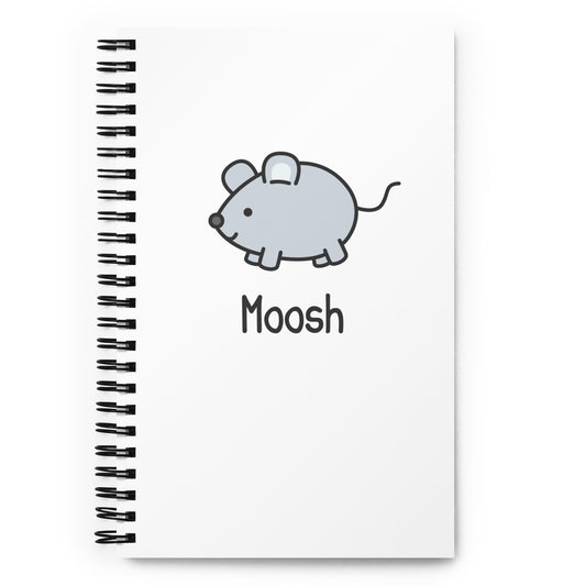 Moosh - Spiral notebook