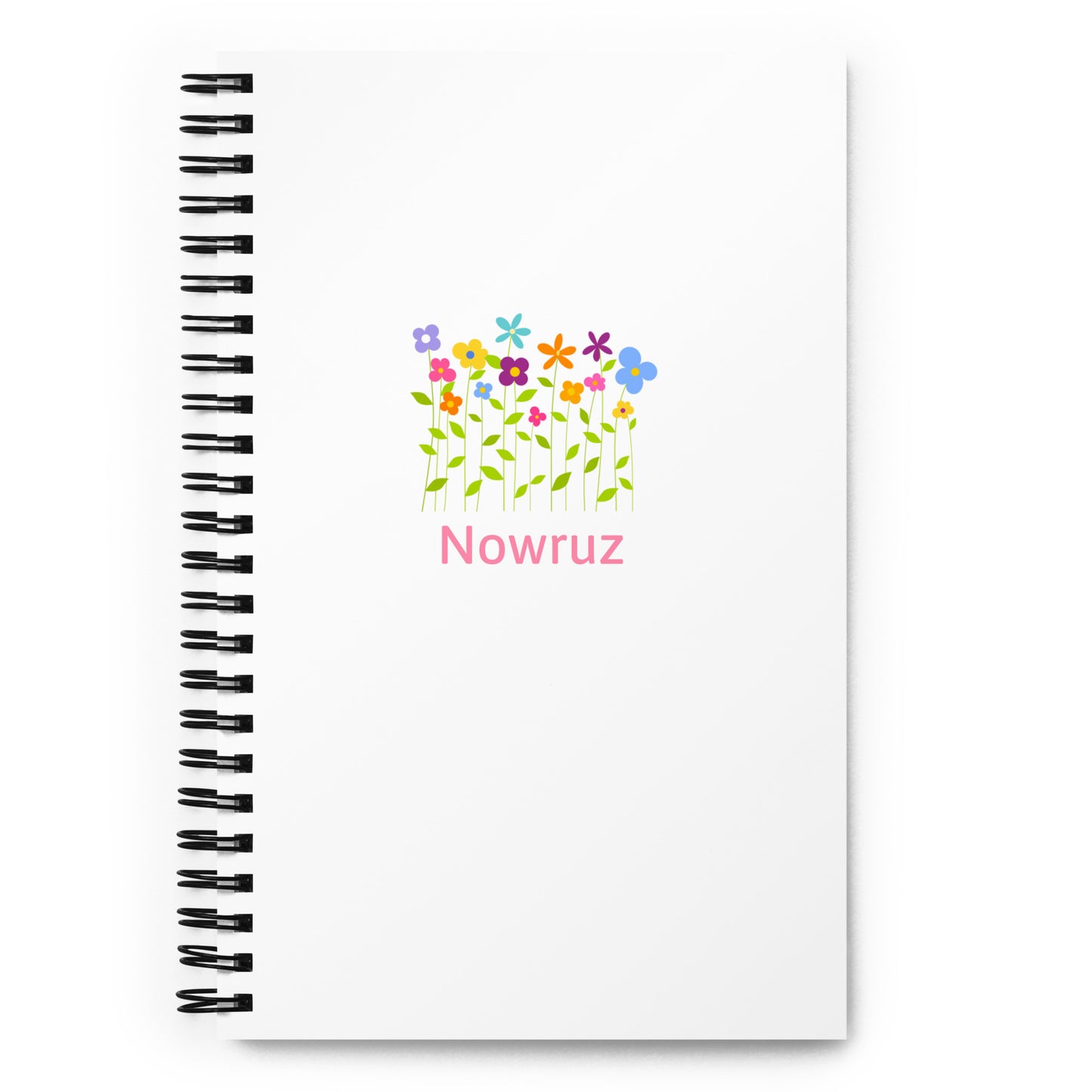 Nowruz Flowers - Spiral notebook