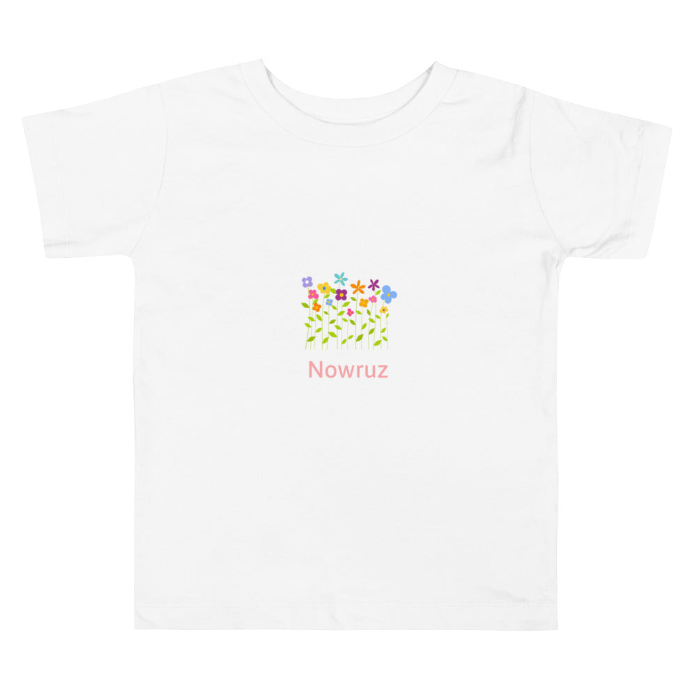 Nowruz Flowers - Toddler short sleeve tee