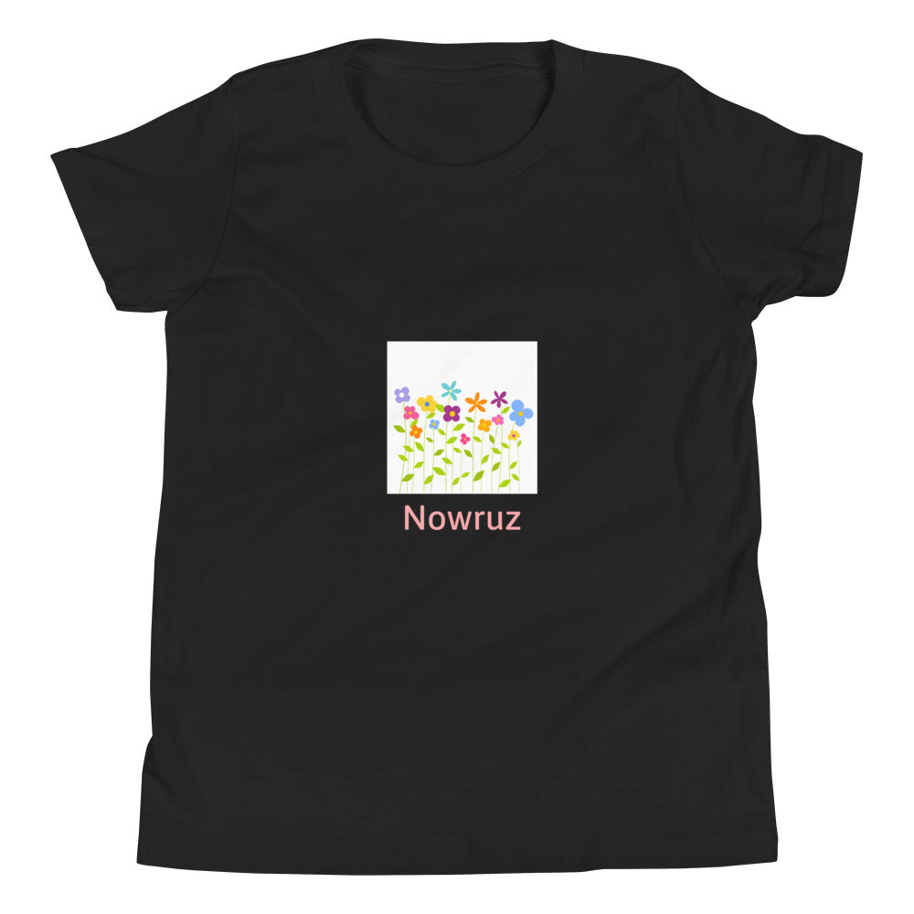 Nowruz Flowers - Youth short sleeve t-shirt